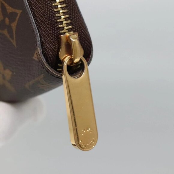 LOUIS VUITTON Monogram Zippy Wallet Long Wallet LV Auth - Picture 8 of 16
